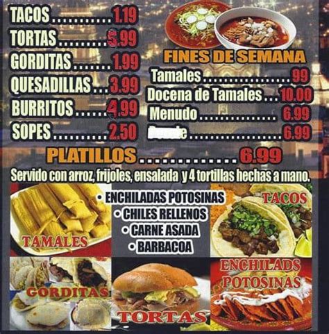 Taqueria san luis - View the Menu of Taqueria San Luis in 700 W Oak St, Palestine, TX. Share it with friends or find your next meal. BEST hole in wall MEXICAN food you'll ever taste. It's fast and we have our famous...